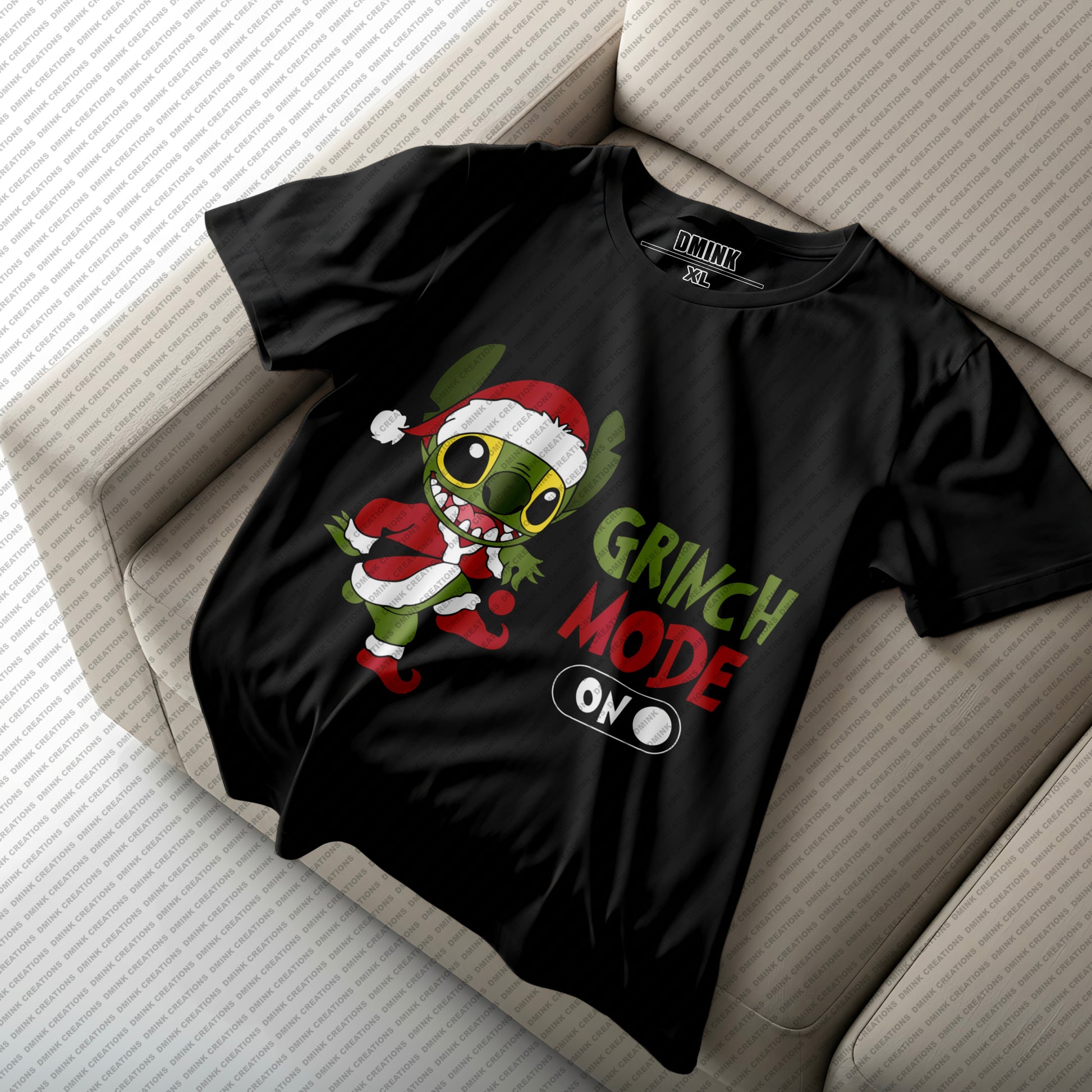Grinch Mode On T-Shirt